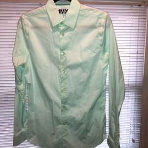 Express 1MX Extra Slim Fit Dress Shirt